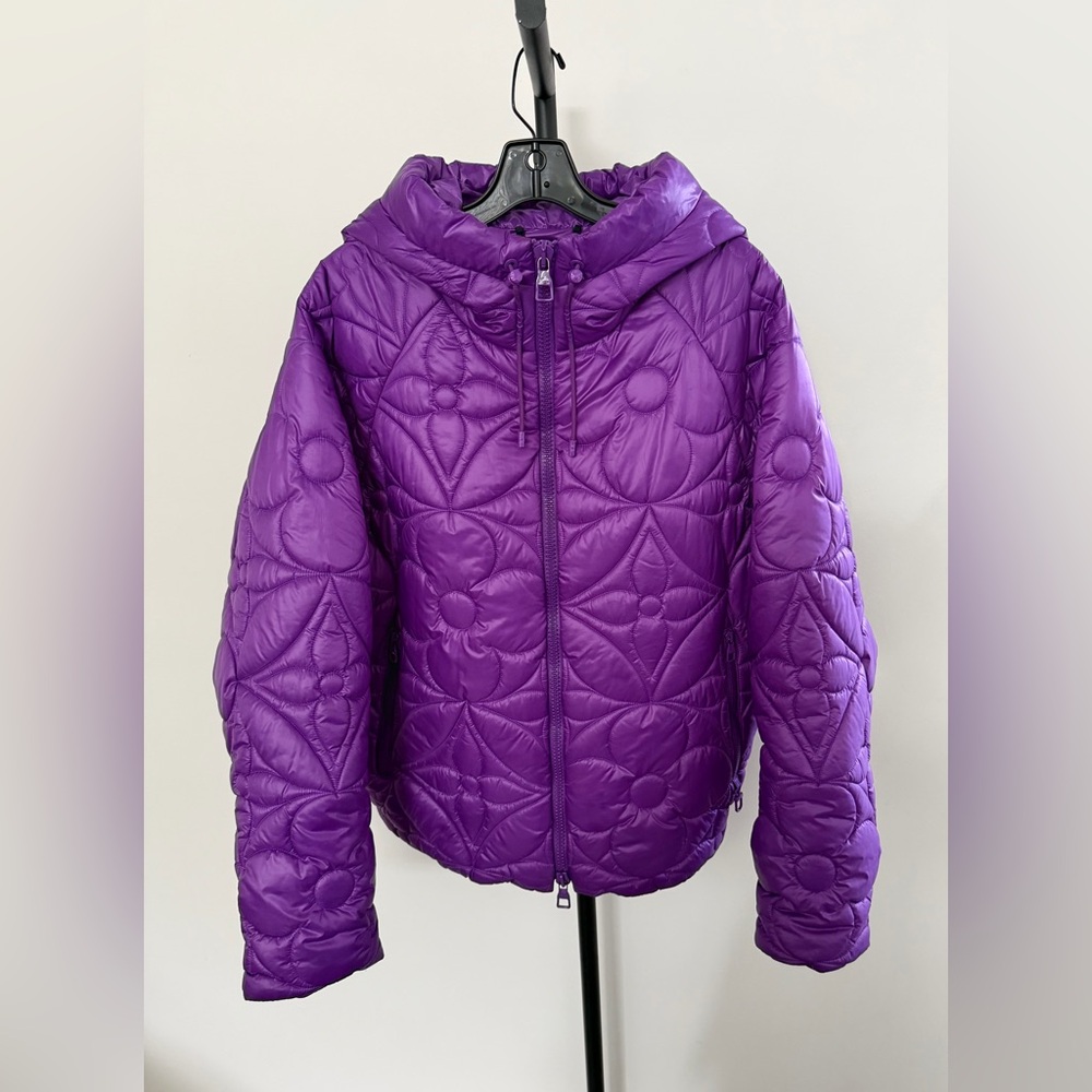 Louis Vuitton Flower Monogram Puffer Jacket